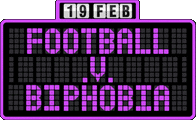 Kicking biphobia out of football